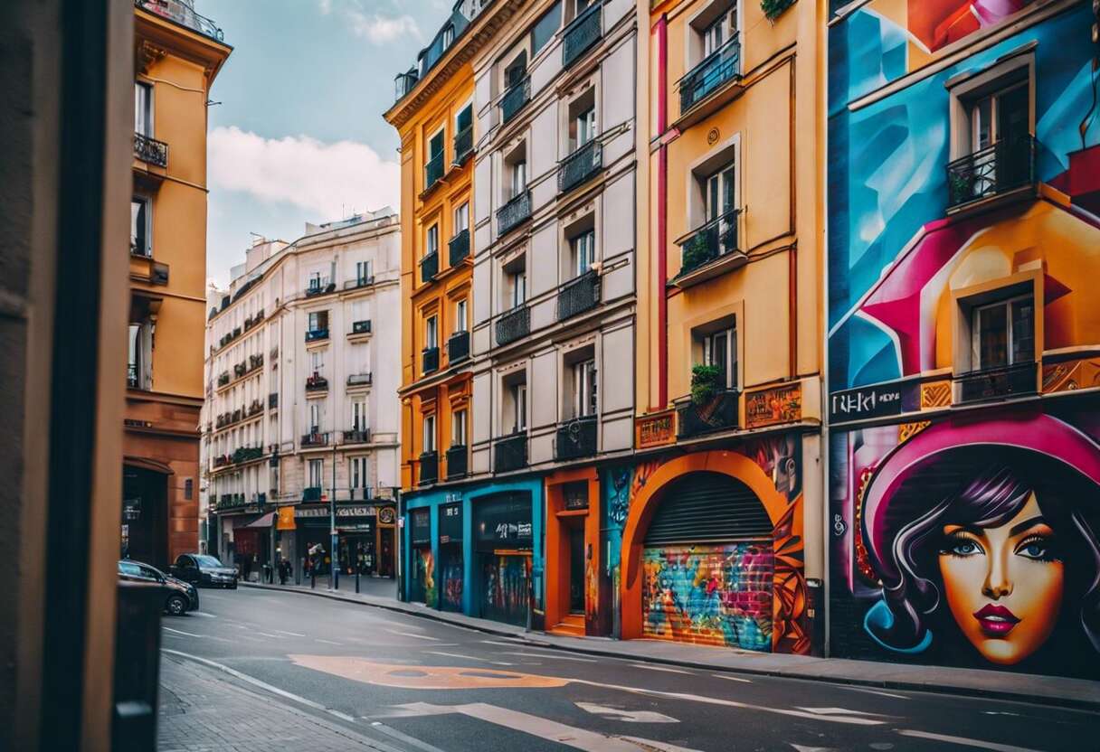 Street art et façades : quand l'architecture rencontre l'expression urbaine
