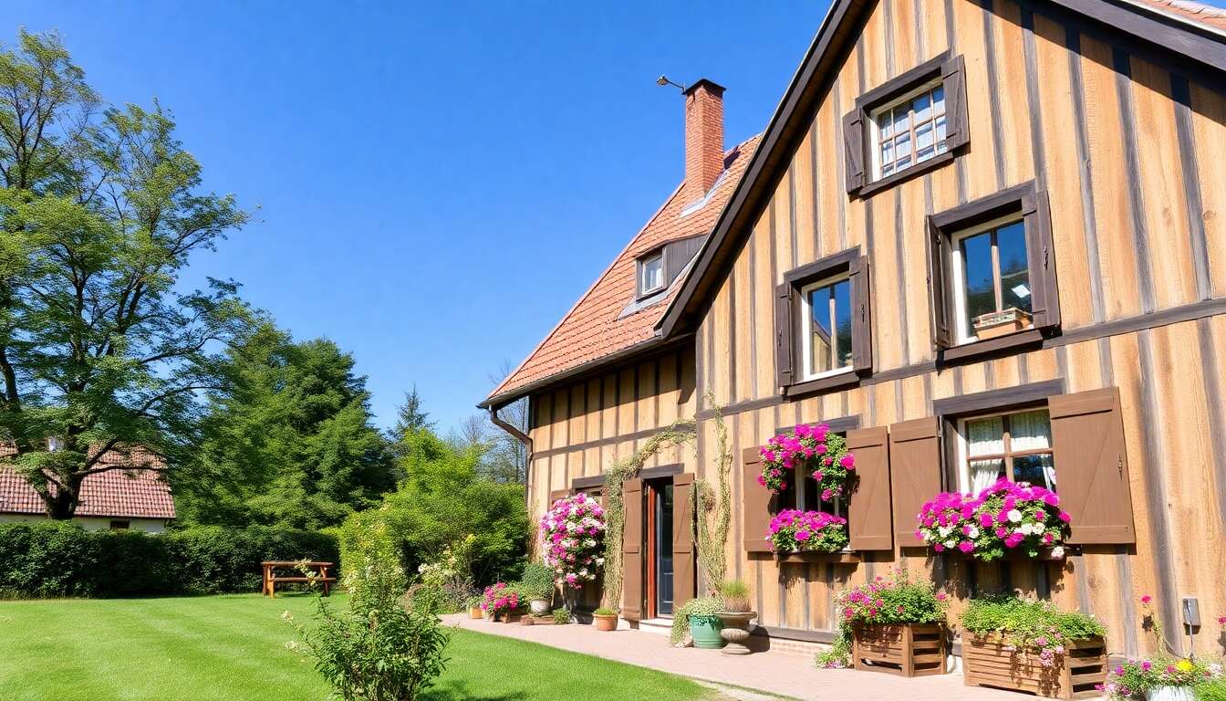 Charme rural : bed & breakfast accueillants dans la campagne allemande