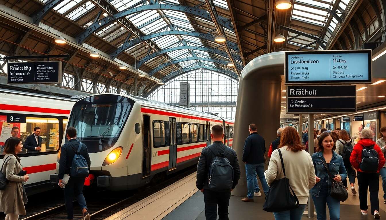 La Deutsche Bahn expliquée aux touristes : voyager facilement par le rail