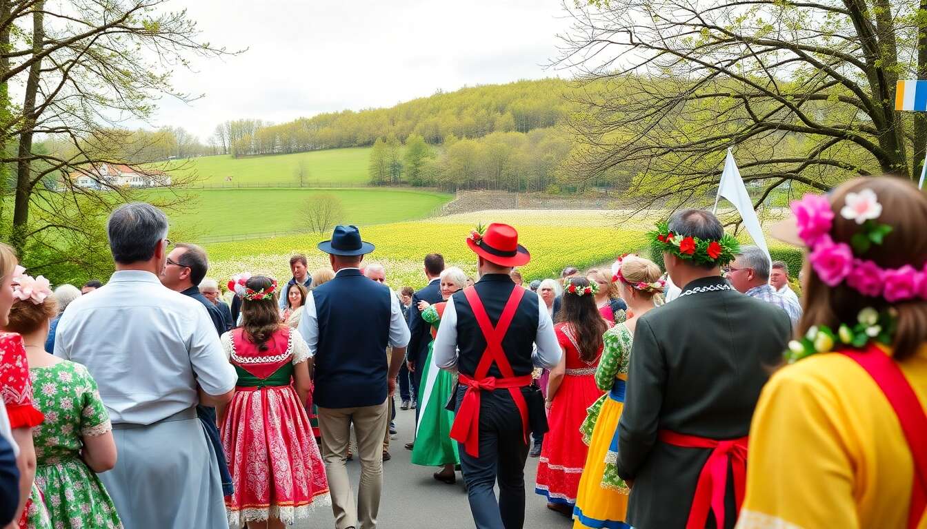 Réveillon du 1er mai en Allemagne : travail, fête et folklore