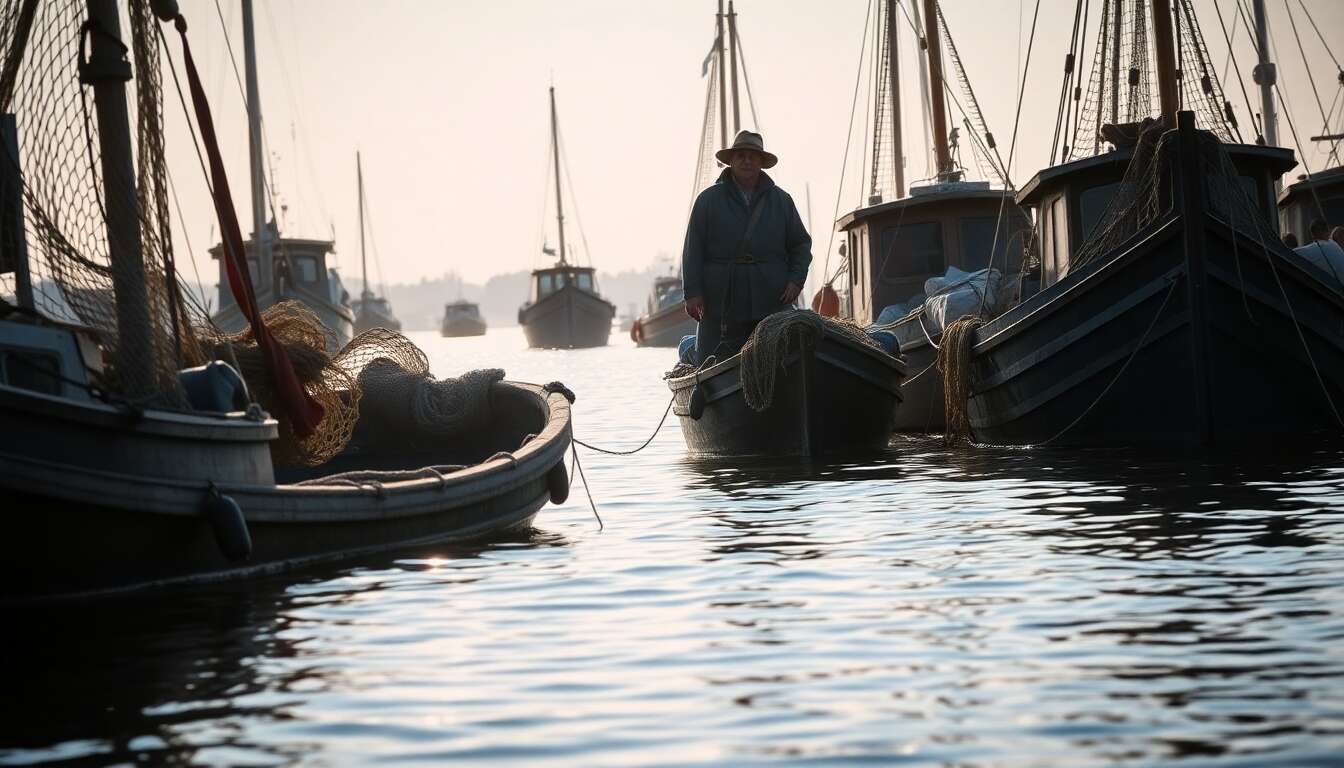 Pêche traditionnelle dans la baie de Greifswald : immersion authentique