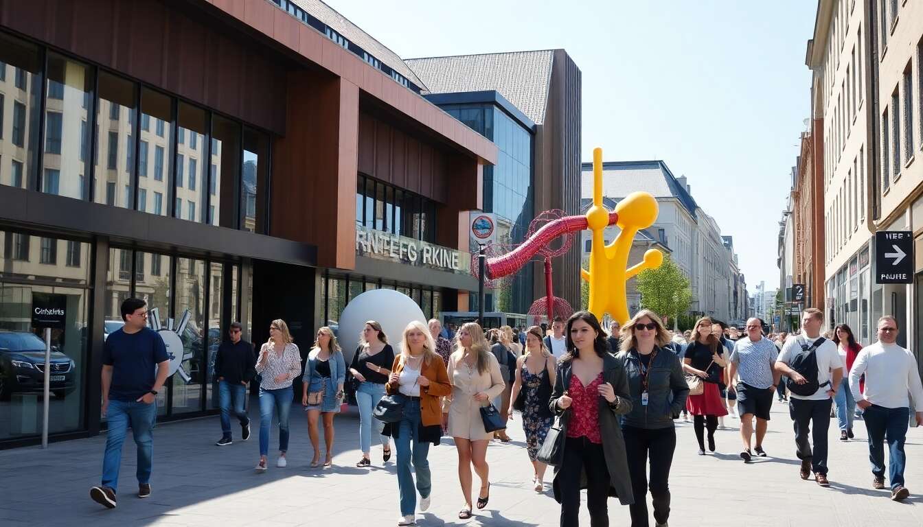 Balade urbaine à Düsseldorf : art, mode et tendances