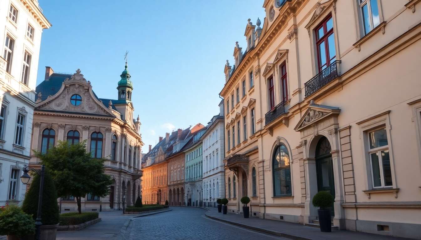 Art baroque allemand : route emblématique à Potsdam