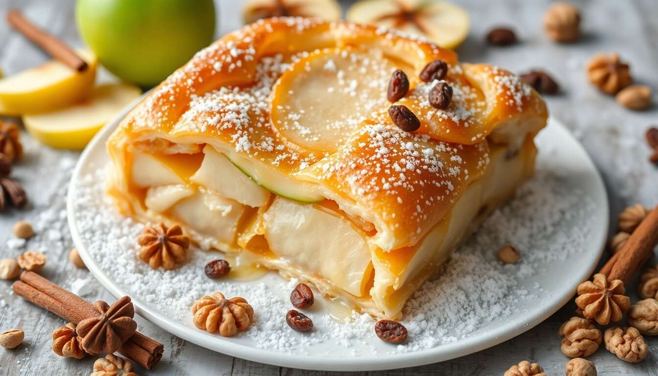 Apfelstrudel comme là-bas : recette et astuces pour un dessert réussi