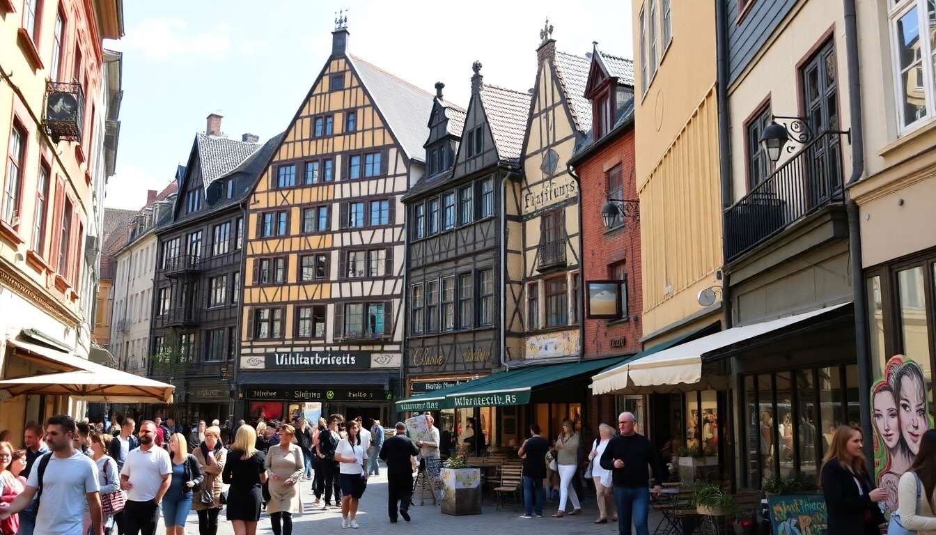 Exploration artistique à Francfort : entre tradition et modernité