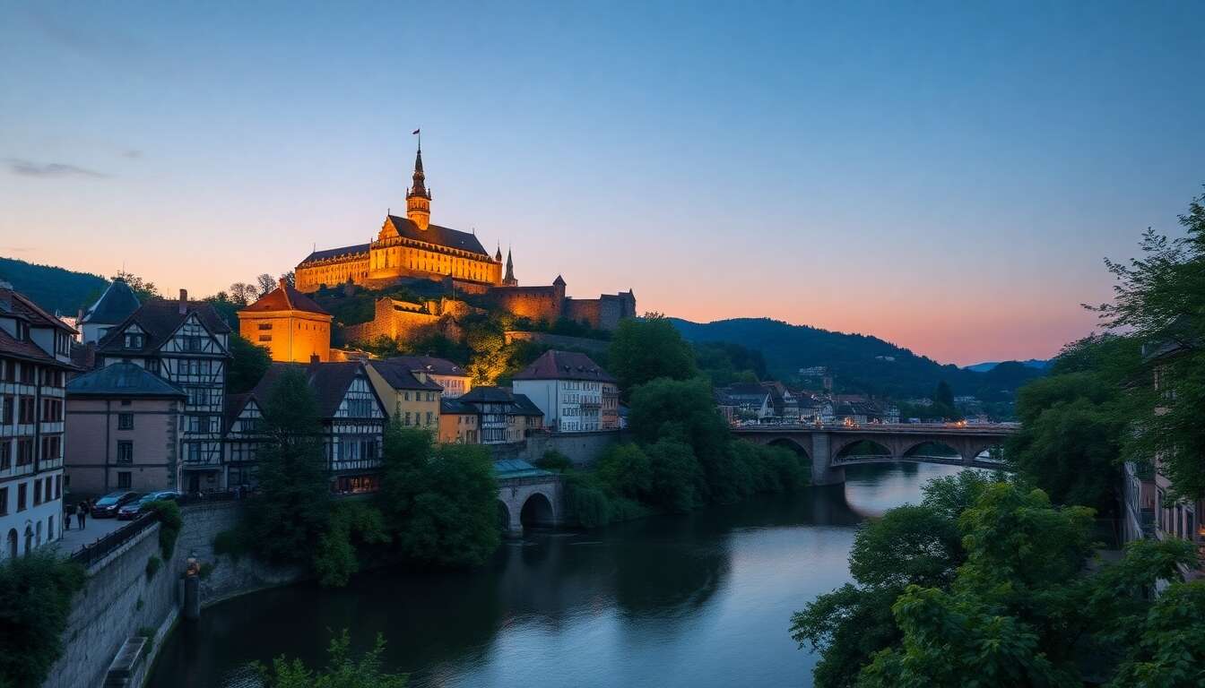 Escapade à Heidelberg : charme et romance sur les rives du Neckar