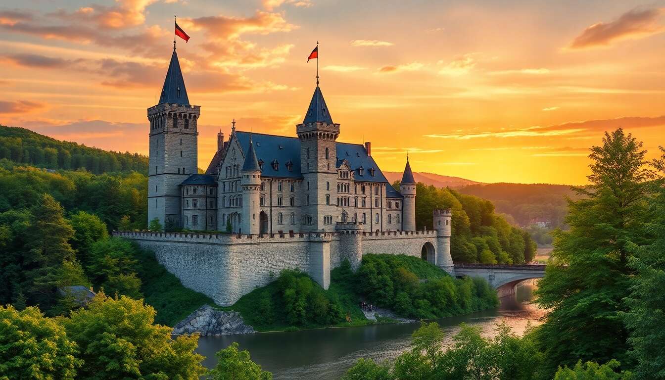 Traversée épique : itinéraire au sein des bastions médiévaux d'Allemagne