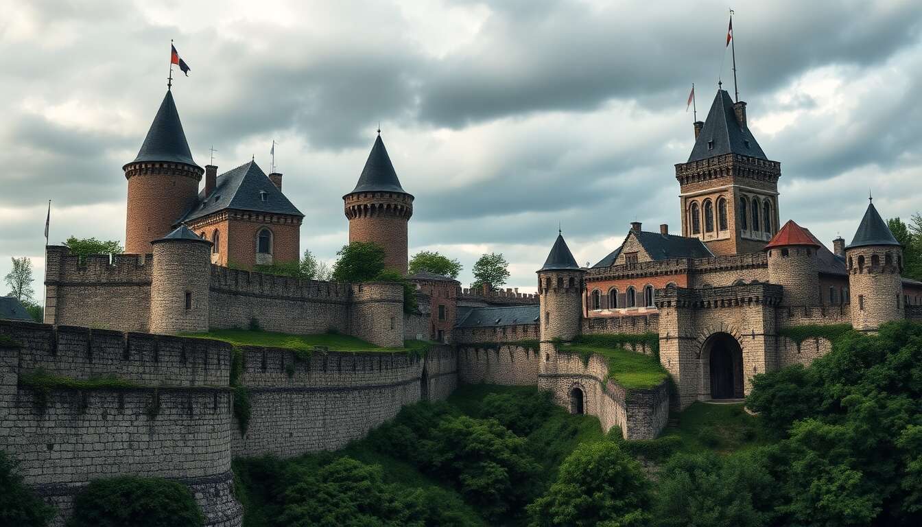 Remparts, tours et portes fortifiées : architecture défensive en Allemagne médiévale