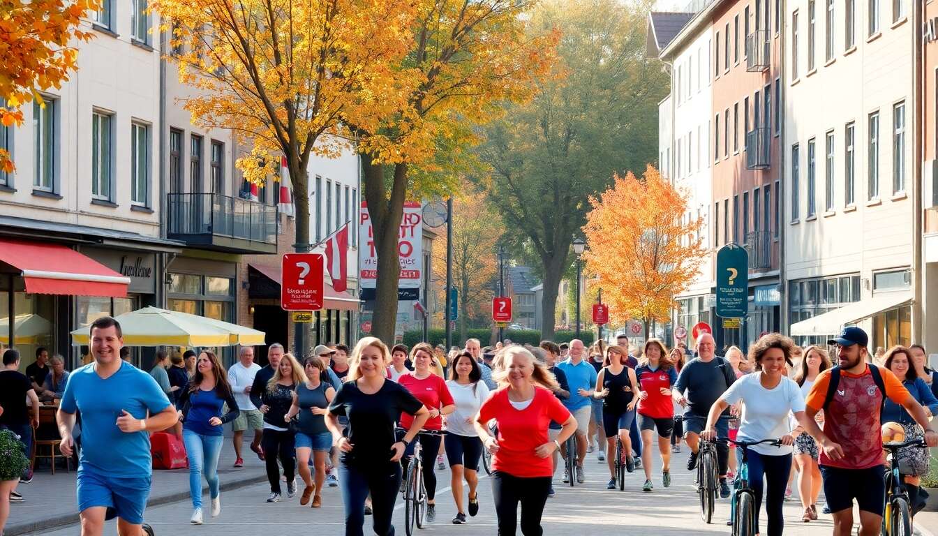 Dortmund sportive et passionnée : quartiers animés par l'esprit du jeu