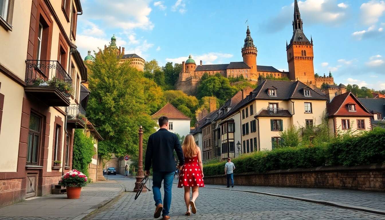 Escapade romantique à Heidelberg : les lieux incontournables