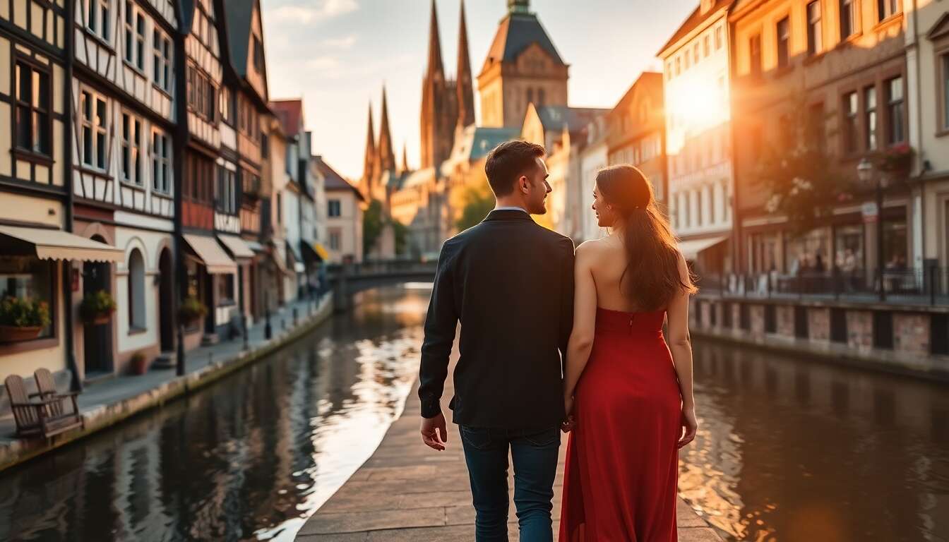 Strasbourg à portée de main : escapade transfrontalière amoureuse