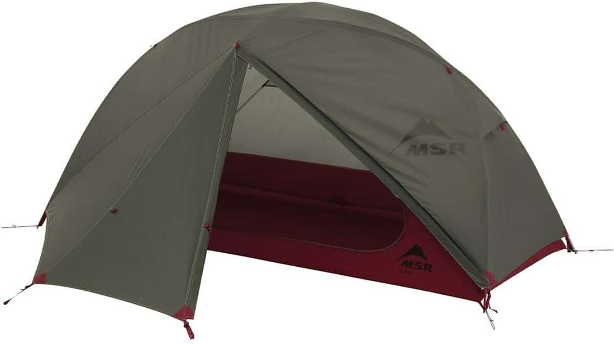 Test de la tente MSR Eliksyras 1P - verte