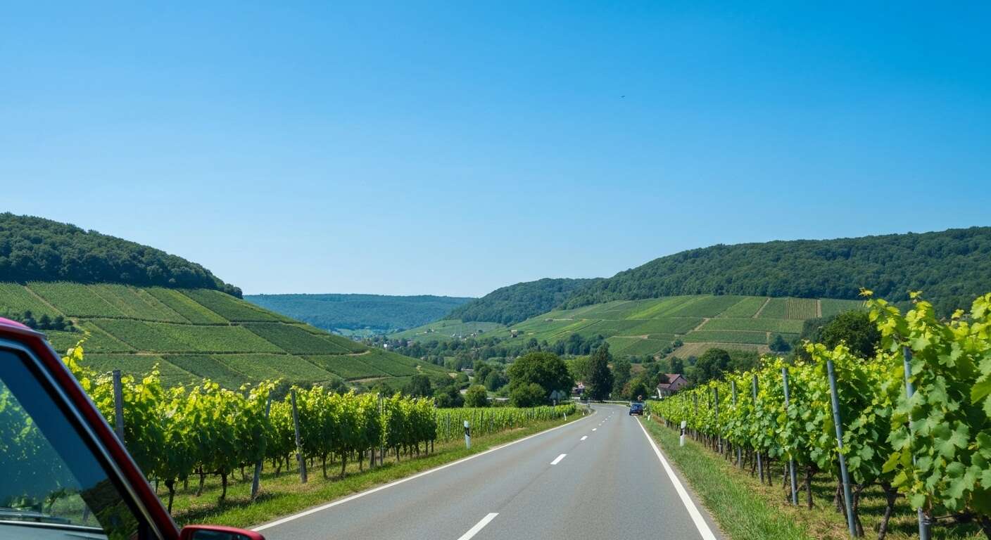 D&eacute;couverte de la route touristique bergstrasse