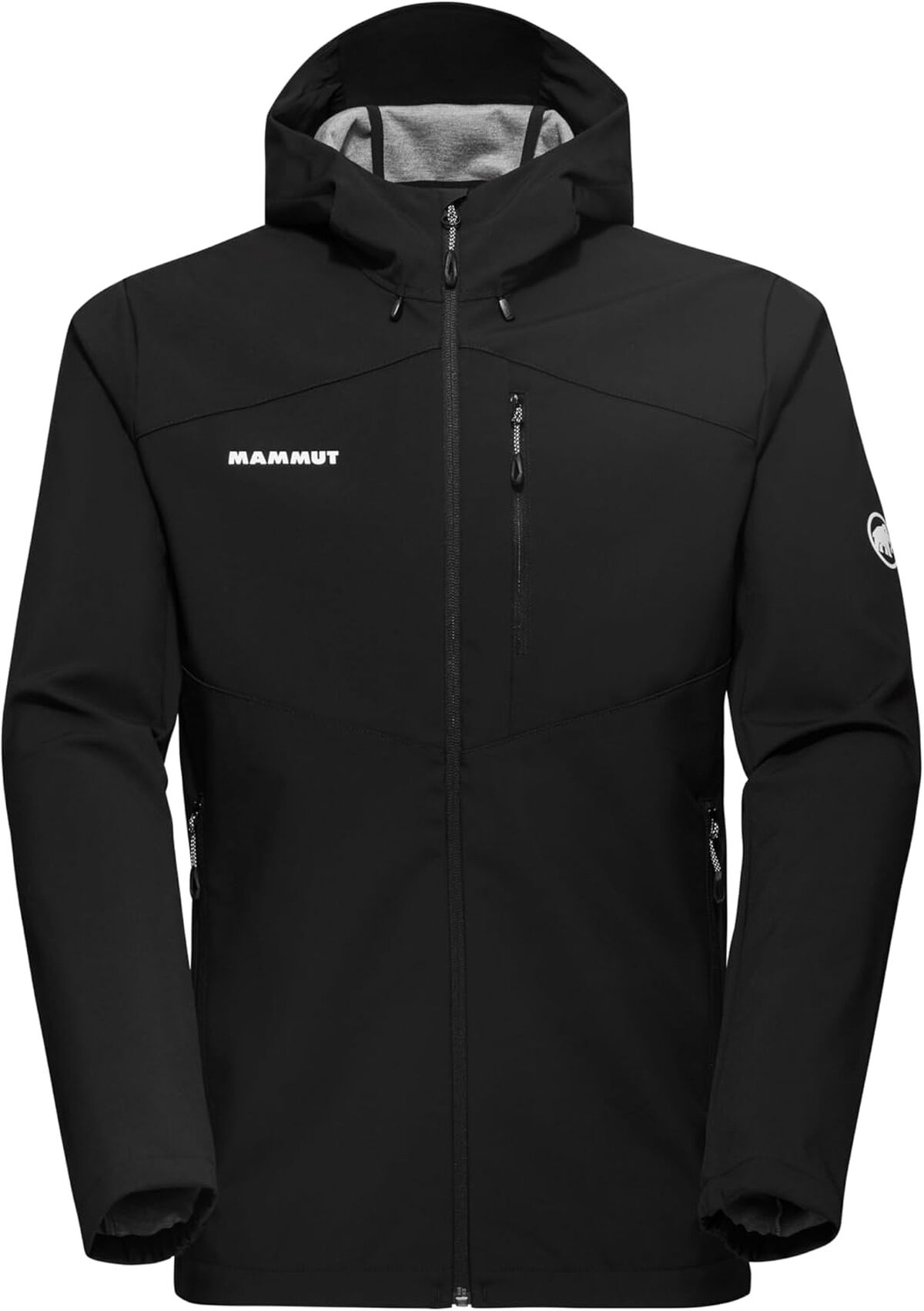 Test de la veste softshell à capuche Mammut pour homme