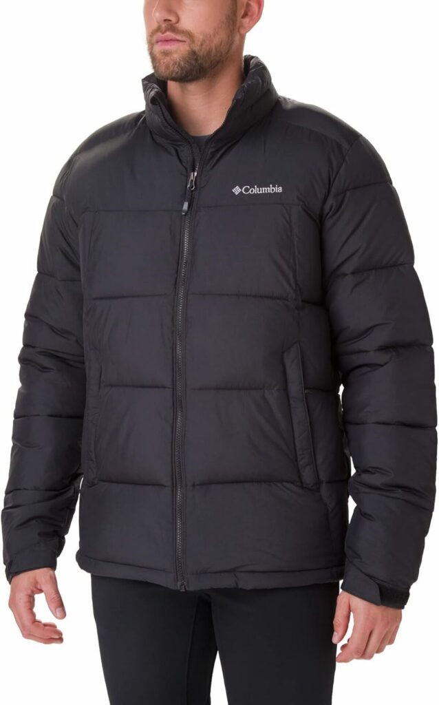 Test : columbia Pike Lake Jacket doudoune homme taille M en black