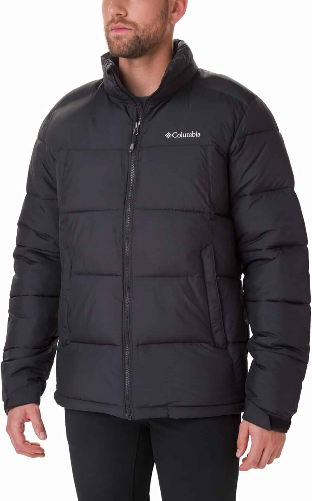 Test : columbia Pike Lake Jacket doudoune homme taille M en black