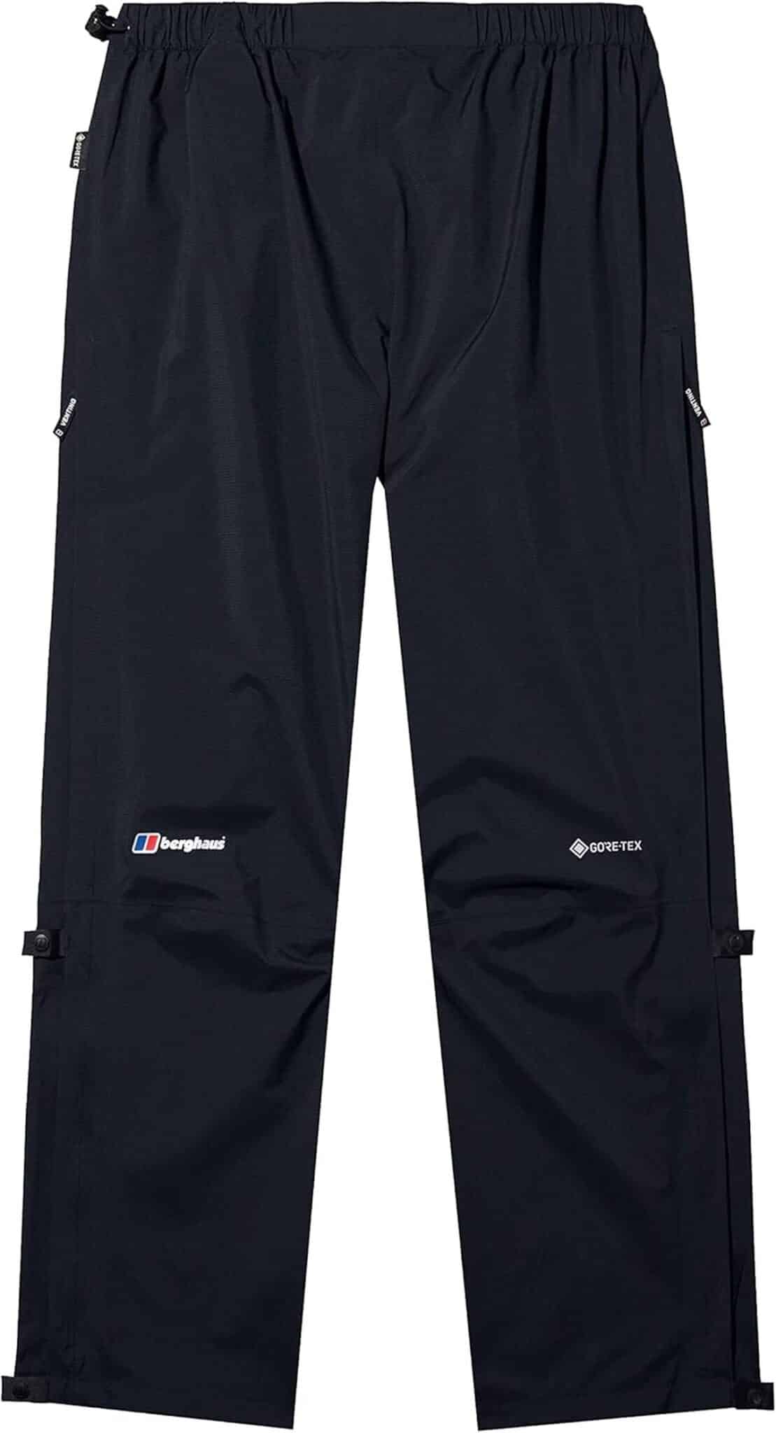 Test du pantalon imperméable Berghaus Paclite noir taille S