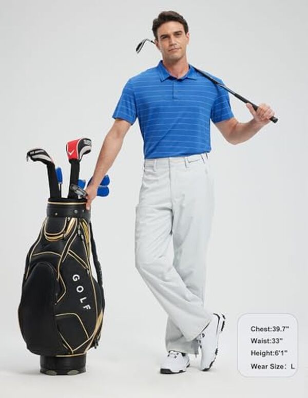 Découvrez notre évaluation du pantalon de golf imperméable pour homme : confort exceptionnel, légèreté et style, adapté à toutes les conditions météorologiques.