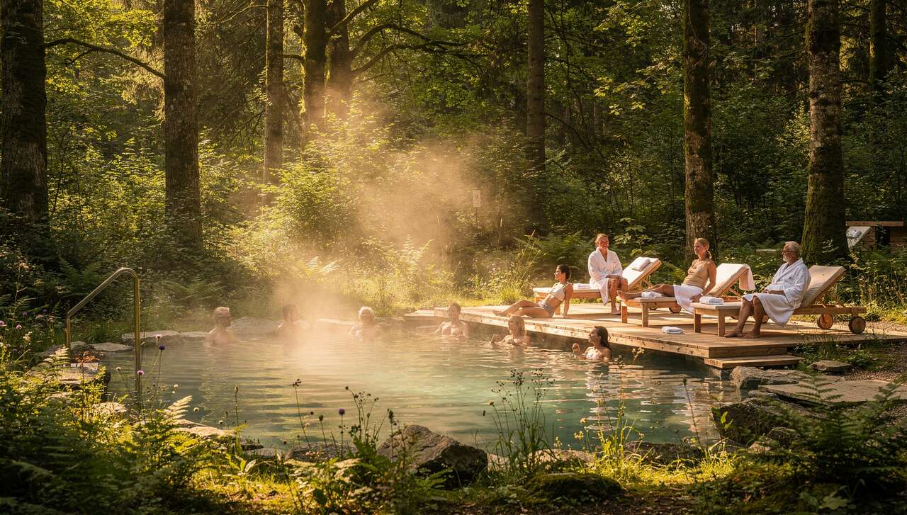 Forêts de thérapie et bains thermaux en allemagne