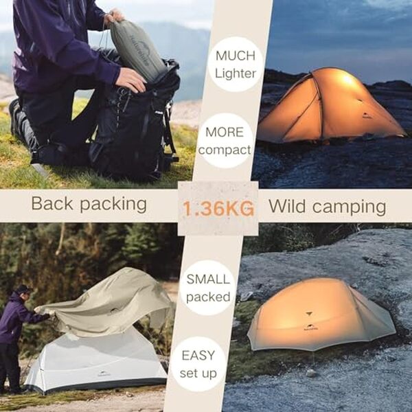Découvrez notre test en détail de la tente naturehike Cloud Up Pro : une solution légère et efficace pour les amateurs de camping en quête de performance et de confort.