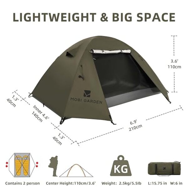 Découvrez notre test complet de la tente légère MOBI GARDEN : performance, confort et robustesse pour vos aventures à deux.