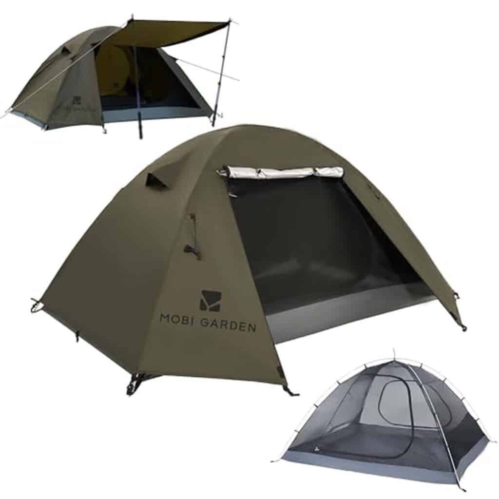 Test de la tente 2 personnes légère MOBI GARDEN