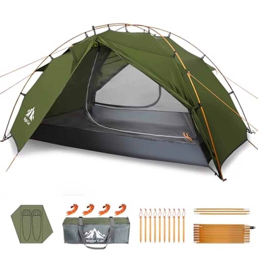 Test : tente de trekking Night Cat 2 places