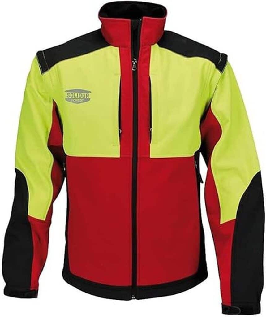 Test : veste softshell Solidur WODA-RE multi-activités taille M rouge
