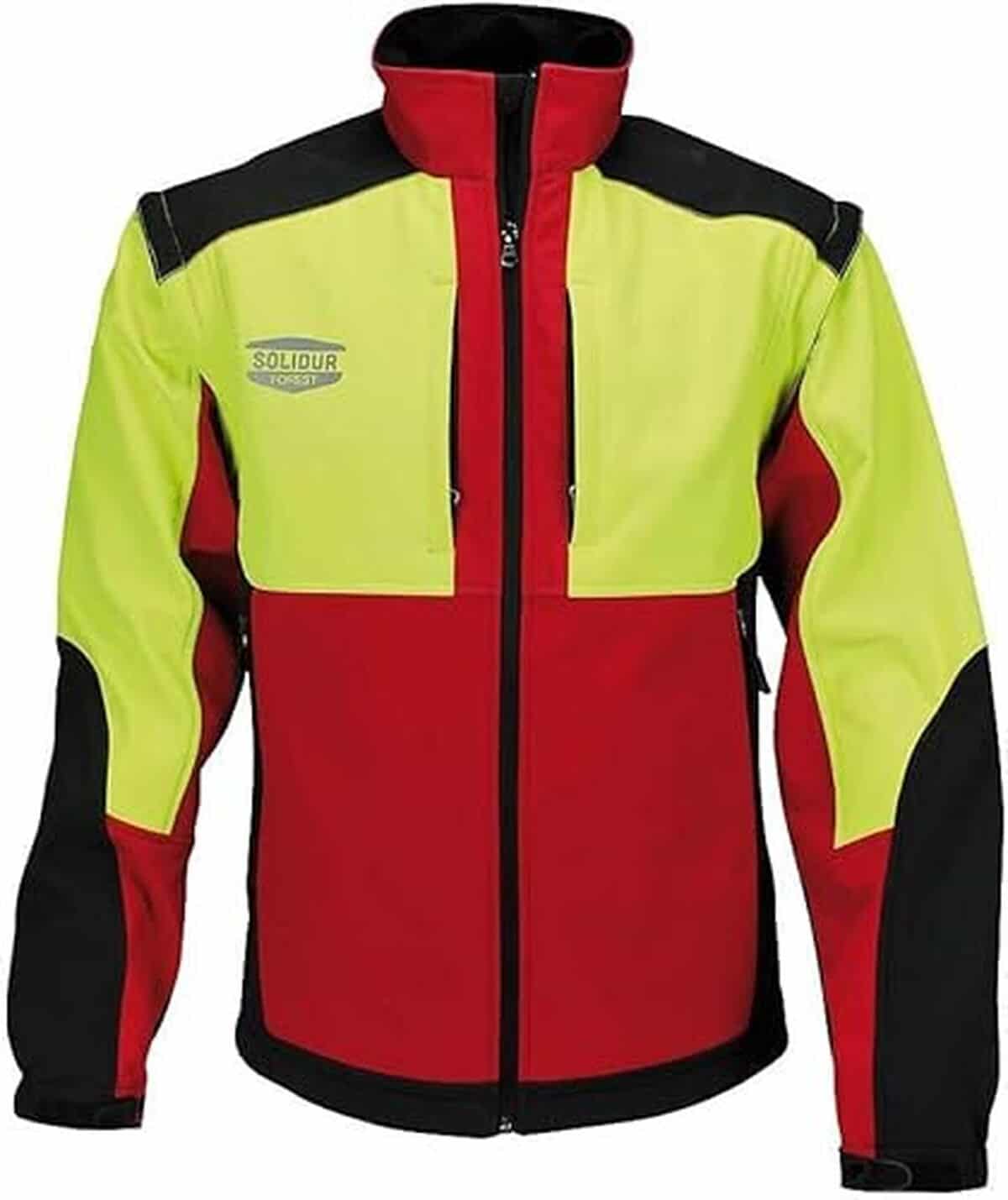 Test : veste softshell Solidur WODA-RE multi-activités taille M rouge