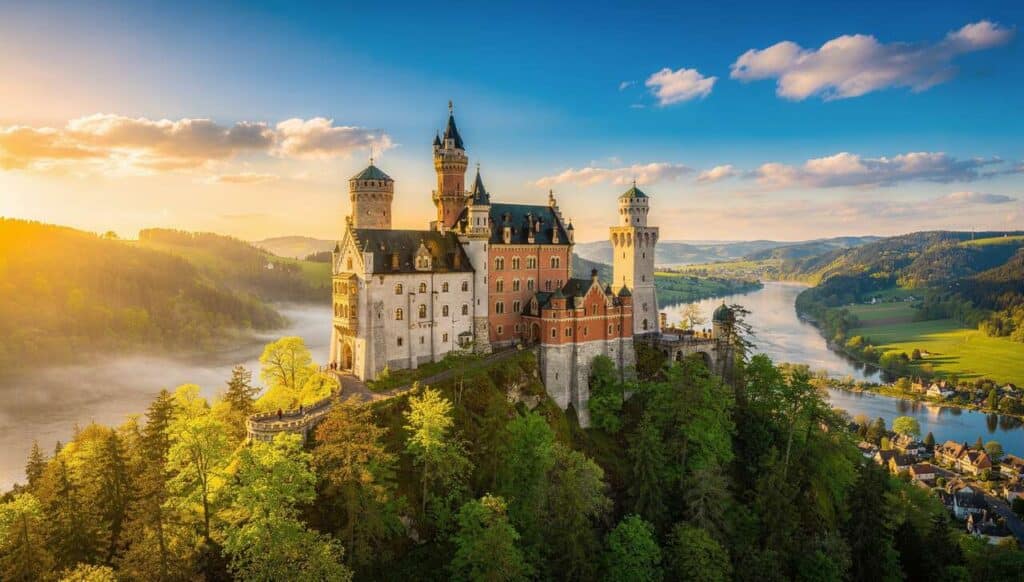 Décors De Films : châteaux Et Palais De Contes De Fées En Allemagne