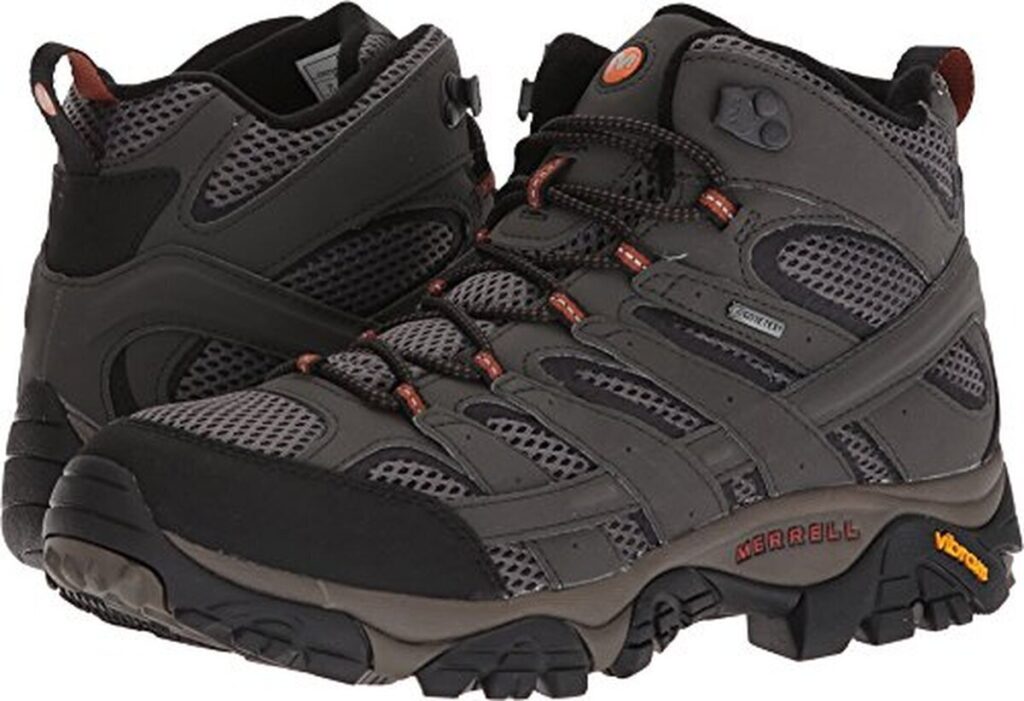 Test des merrell moab 2 mid gtx : chaussures de randonnée performantes