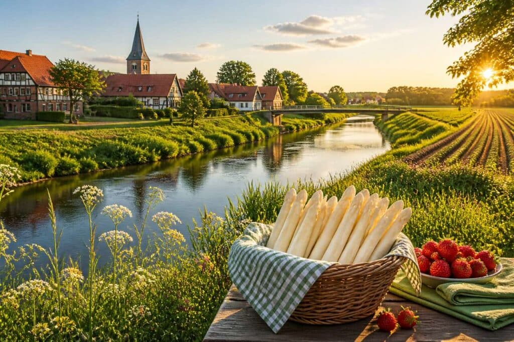 Route des asperges de Basse-Saxe : une escapade culinaire en Allemagne