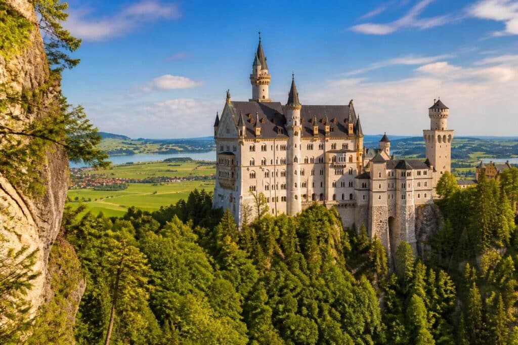 Décors De Films : châteaux Et Palais De Contes De Fées En Allemagne