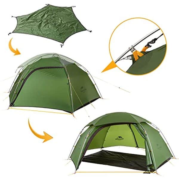 Découvrez notre test complet de la tente Naturehike cloud peak 4 saisons pour 2 personnes : caractéristiques, avantages et avis détaillé. 