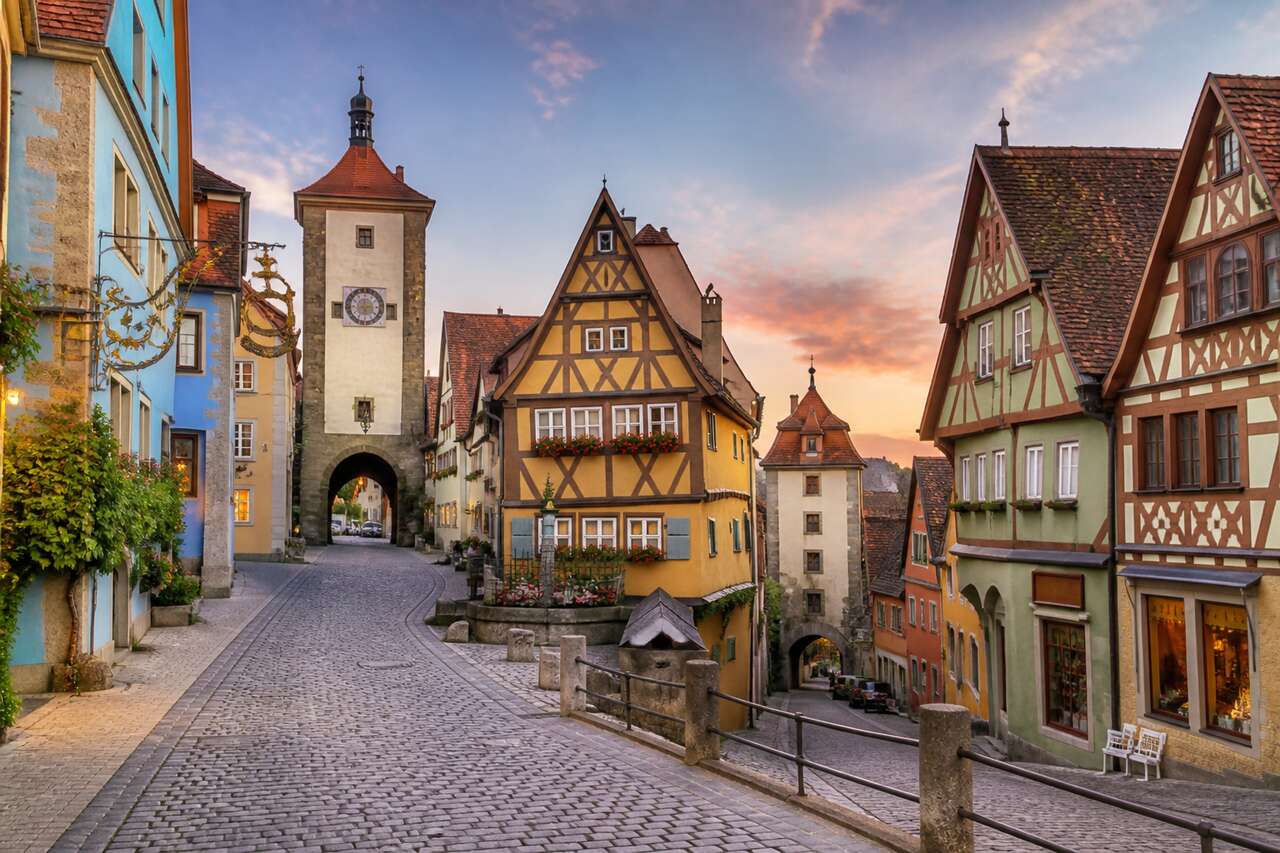 Routes de vacances féeriques en Allemagne : escapades romantiques et nature