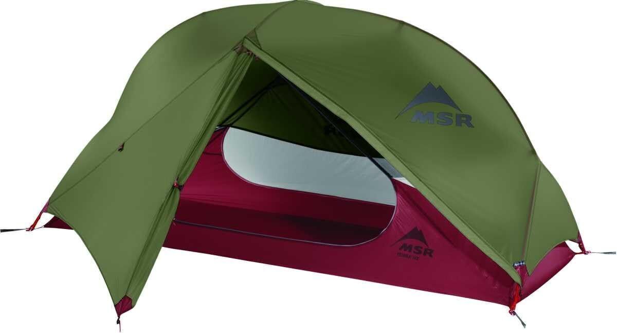 Test de la tente MSR Hubba NX - verte