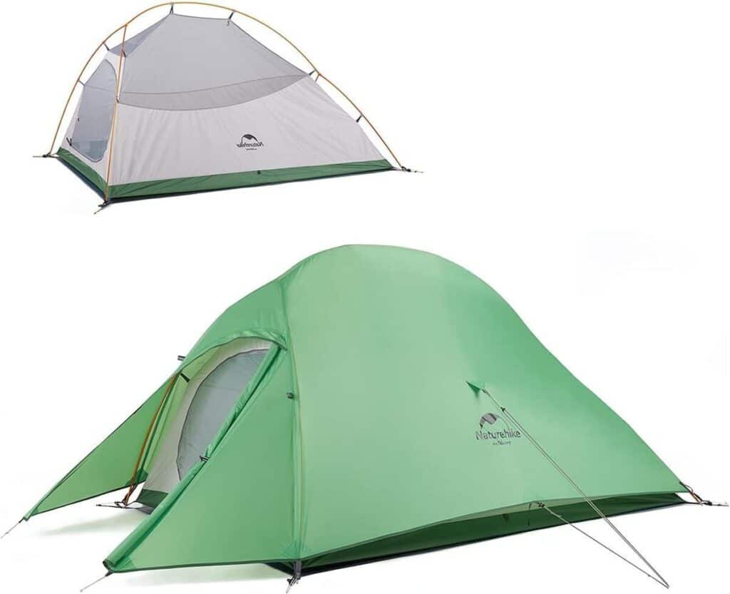 Test de la tente Naturehike Cloud Up pour 2 personnes
