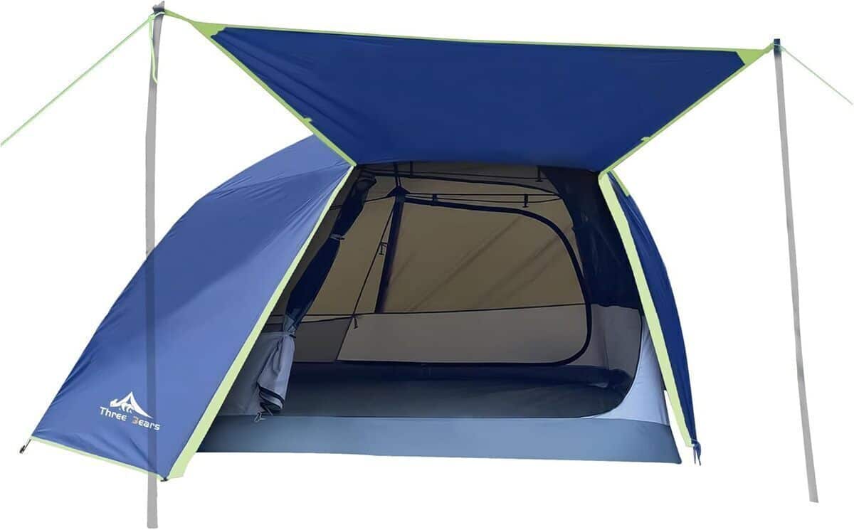 Test de la tente ThreeBears 4 personnes : étanchéité et facilité d'usage