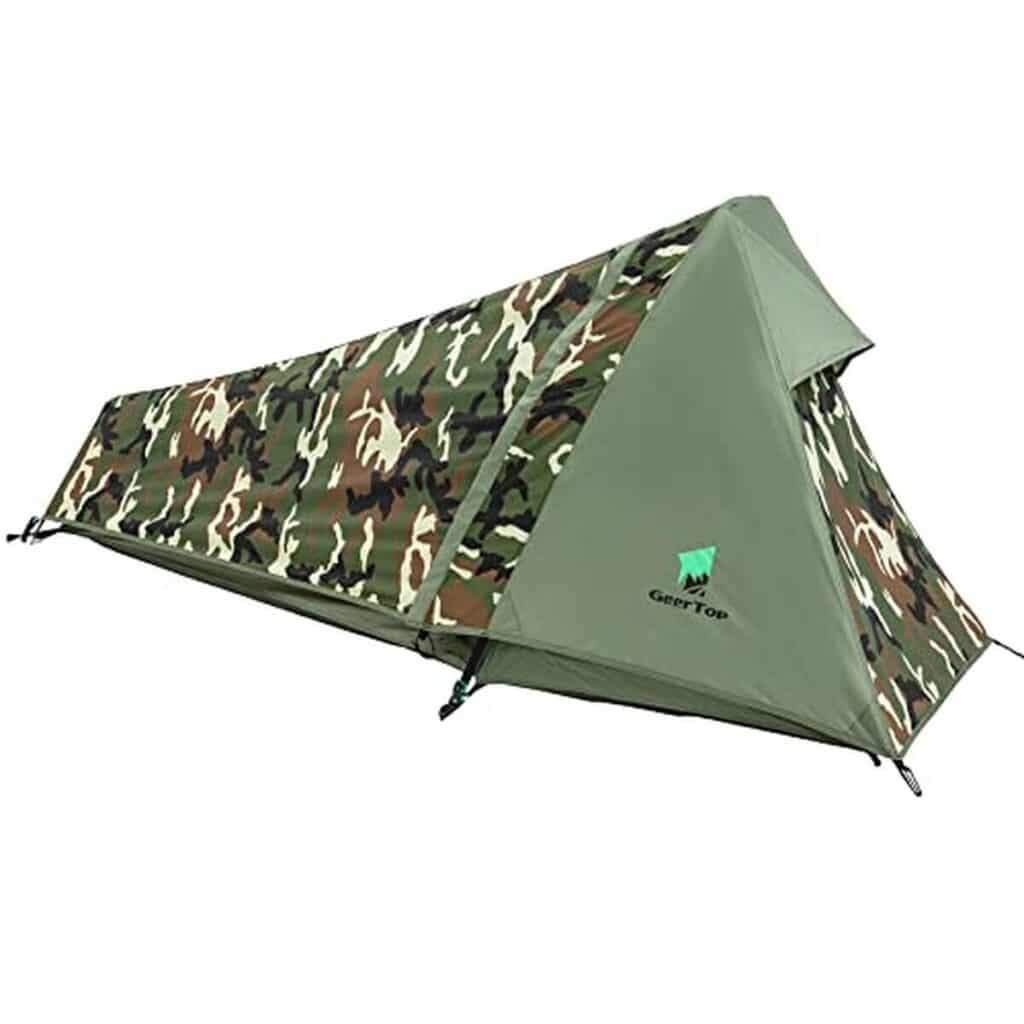 Test de la tente ultra légère GEERTOP pour 1 personne