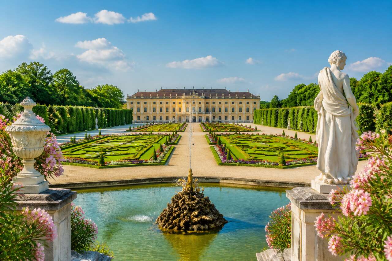 Visite des jardins royaux de herenhausen en allemagne
