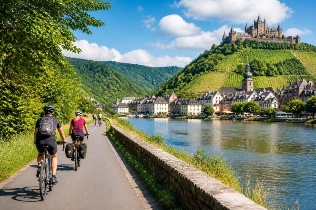 Randonnées à vélo près des villes en Allemagne