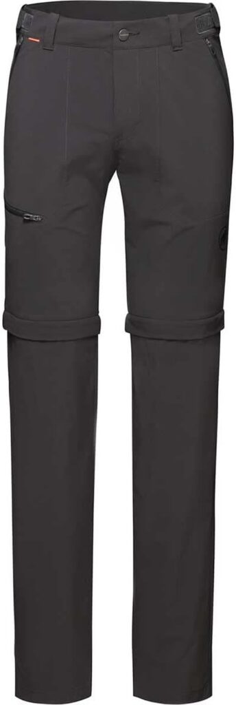 Test du pantalon de randonnée Mammut runbold zip off noir