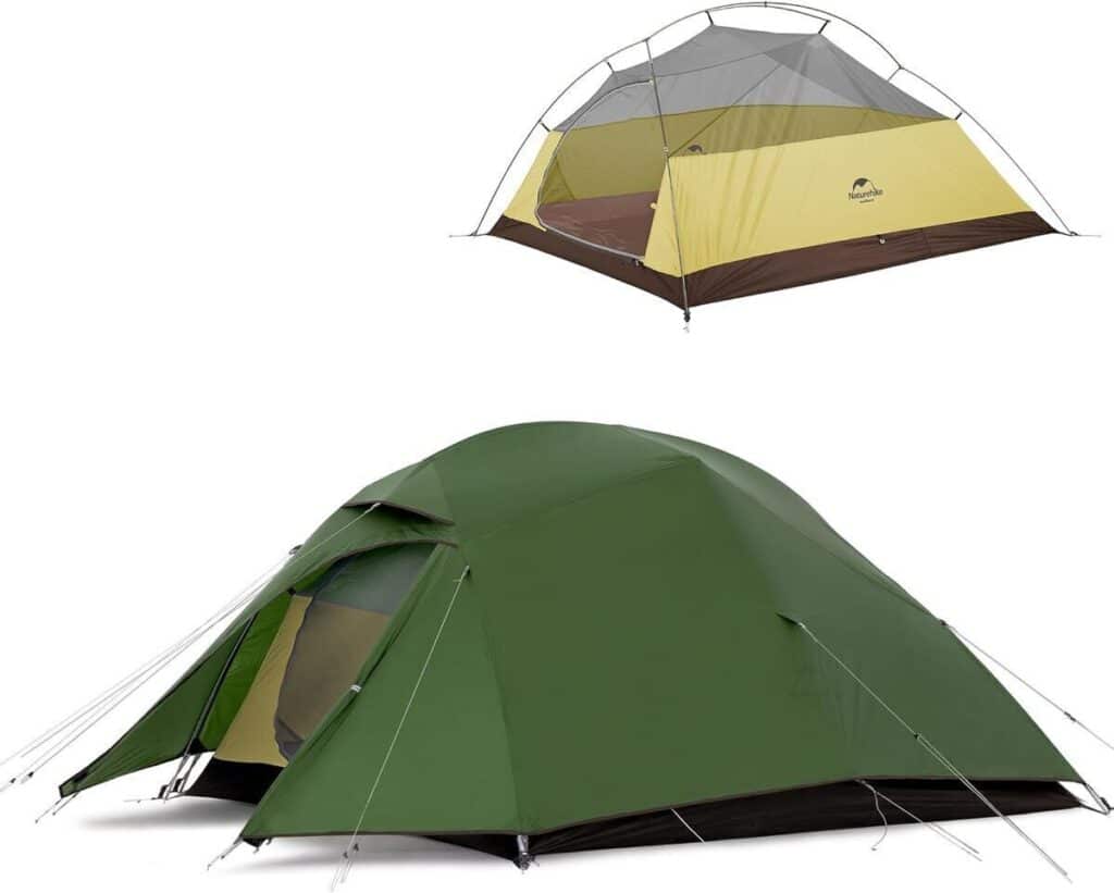 Test : naturehike Cloud-Up 3 tente ultra légère pour 3 personnes
