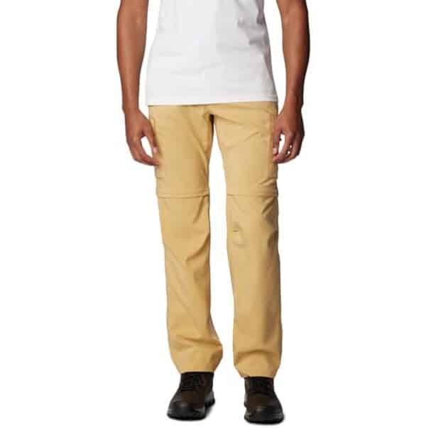Découvrez notre avis détaillé sur le pantalon convertible Columbia Silver Ridge taille 42 en camel clair : confort, durabilité et praticité pour vos aventures en plein air. 