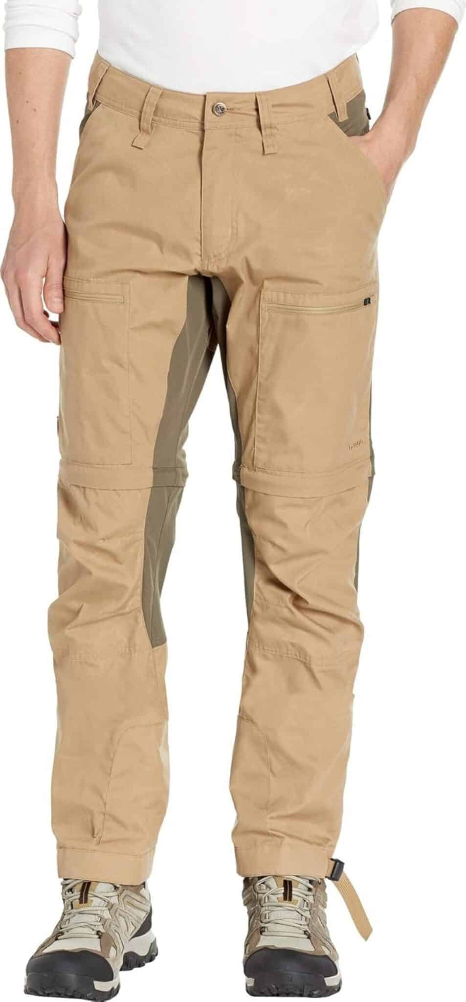 Test du pantalon de trekking Fjällräven Abisko Lite zip-off modèle homme