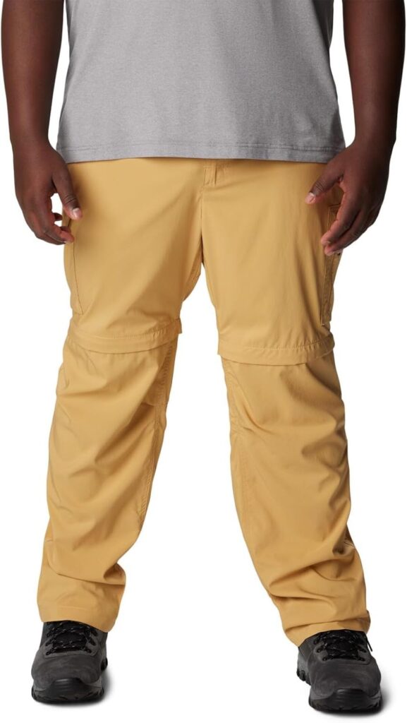 Test : pantalon Columbia silver ridge convertible taille 42 camel clair