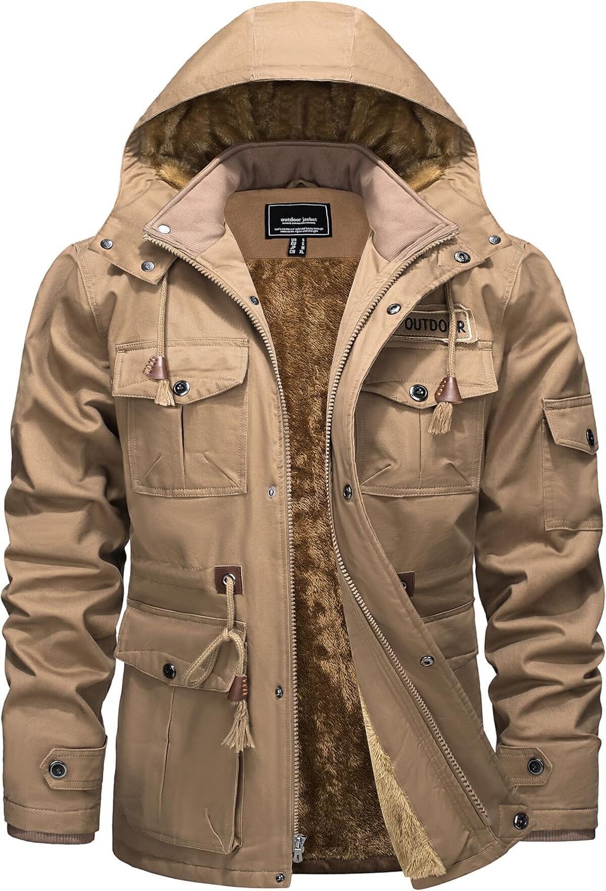Test : veste militaire US Army beige coupe-vent