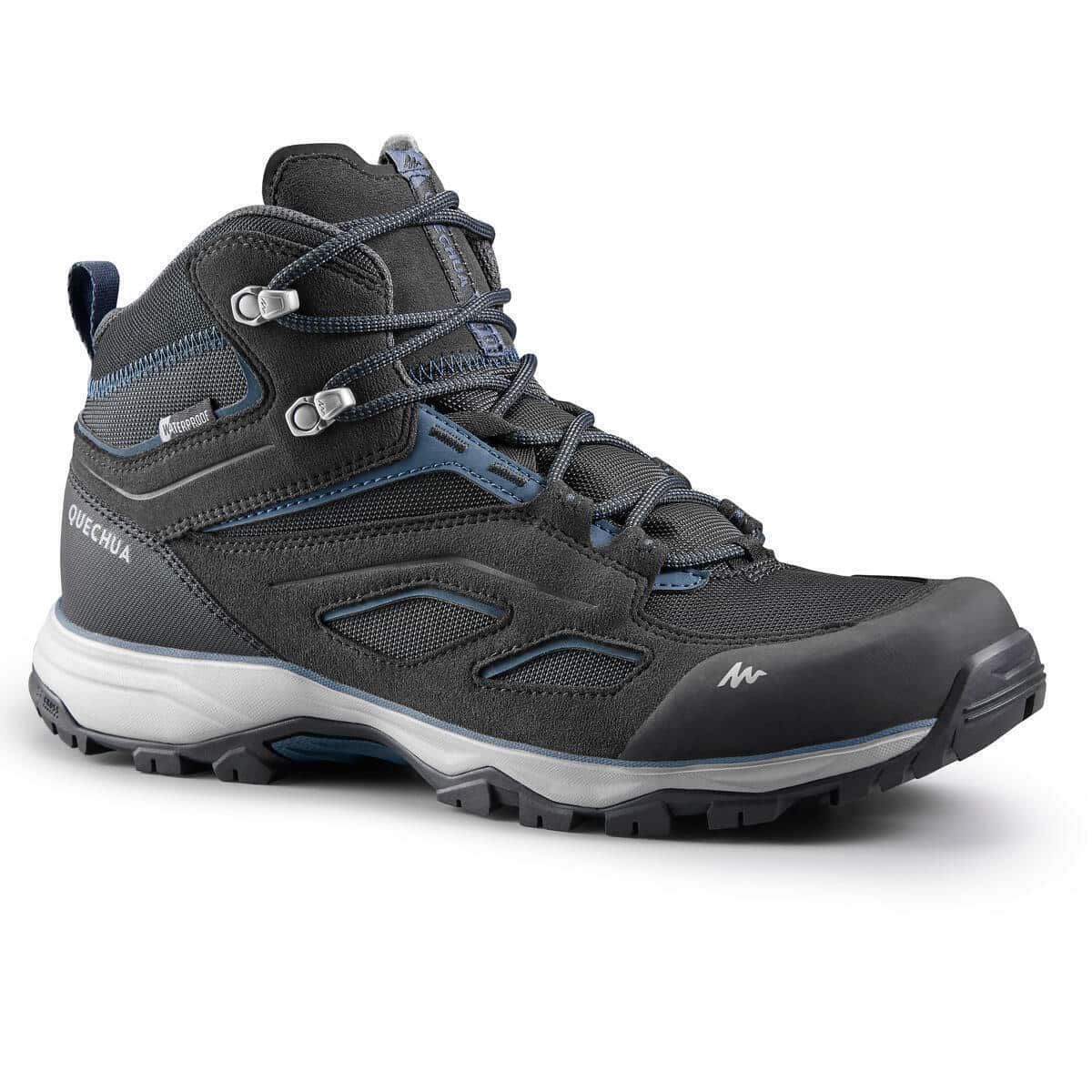 Test des chaussures de randonnée imperméables homme Decathlon MH100 noir