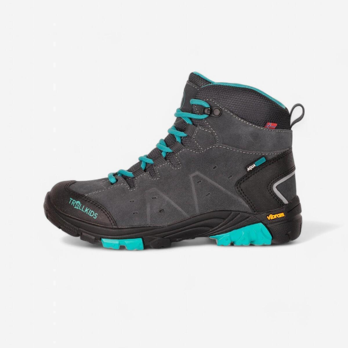 Test des chaussures de randonnée imperméables Trollsteinen Hiker Mid fille Decathlon