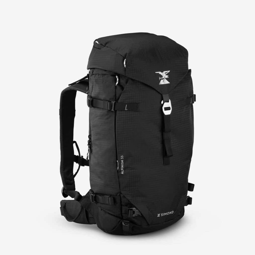 Test du sac à dos Alpinism 33 noir de Decathlon